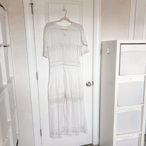 LoveShackFancy Beth Dress Lace Maxi - Picture 2 of 6